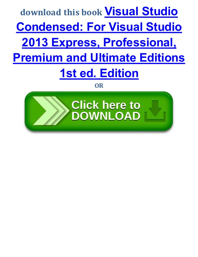 Visual studio 2013 professional crack download